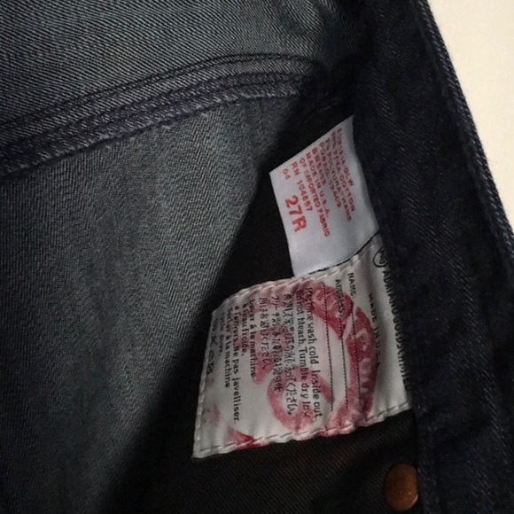 AG Adriano Goldschmied 'The Premiere' Straight Skinny Jeans in a Dark Wash (27R) - Picture 7 of 11